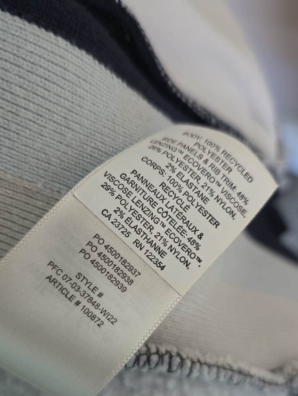 WILFRED FREE ARITZIA Coyote Fleece Mock Neck Zip-Up Jacket - Picture 7 of 7
